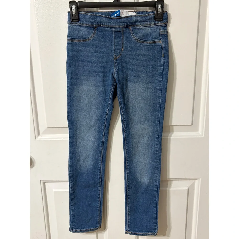 Old Navy | Skinny Pull-On Denim Jeans | Size L (10-12) || Blue|